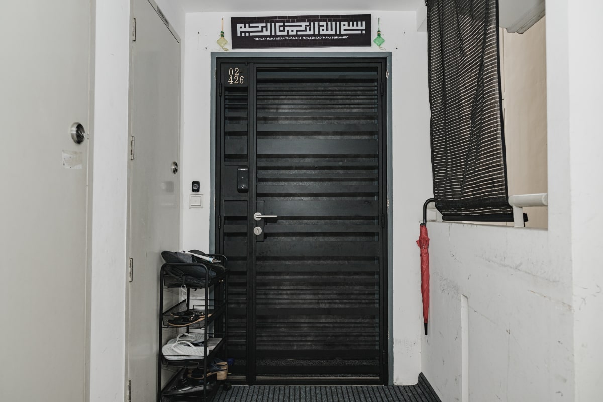 main door with gate14