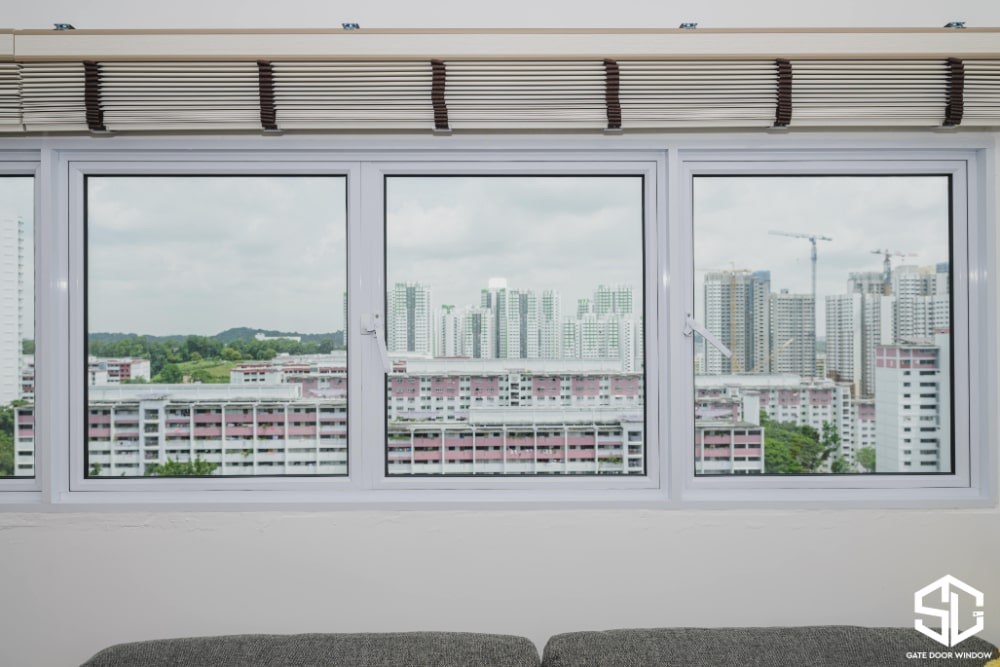 hdb white window grilles with blinds