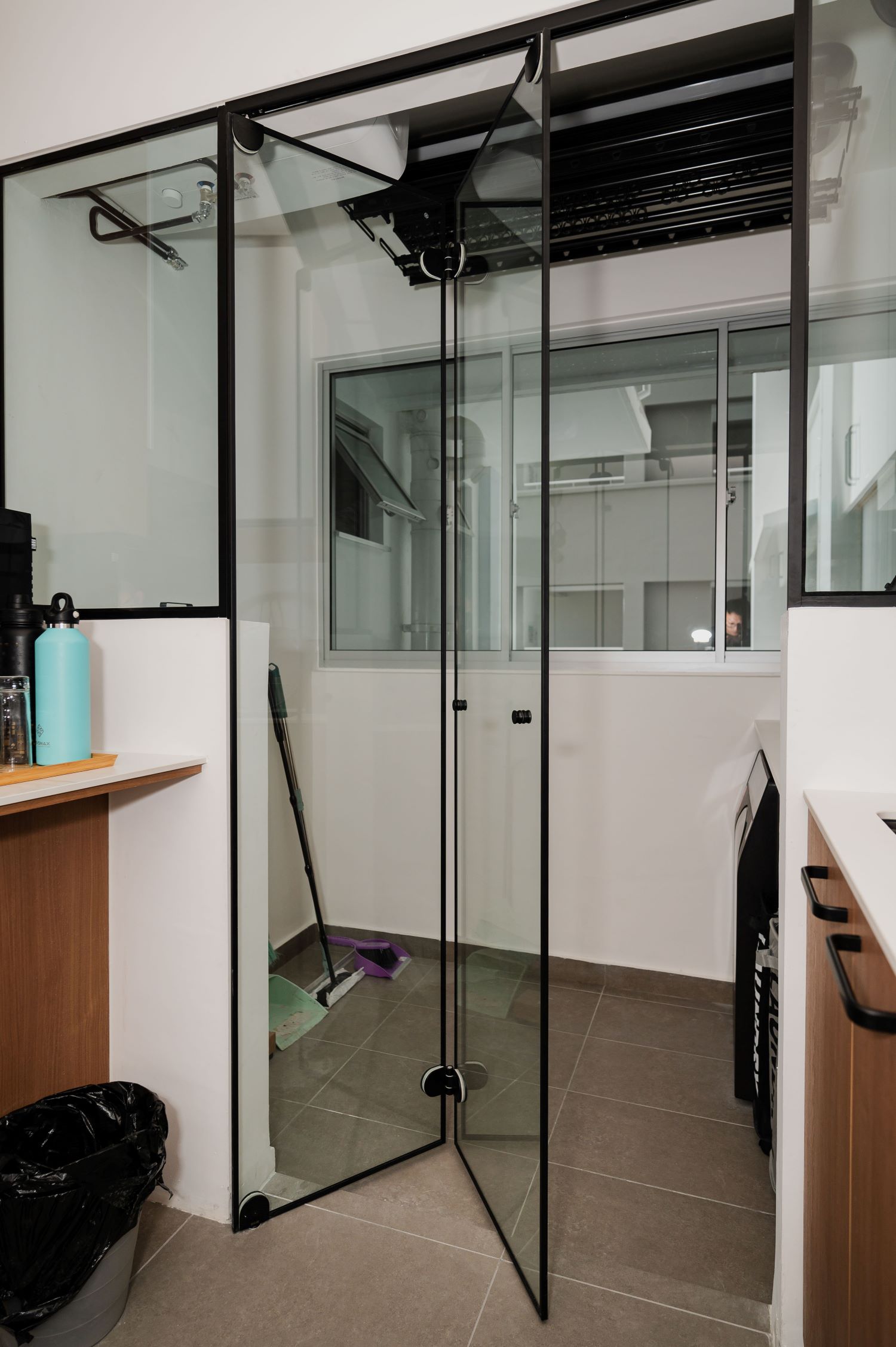 BIFOLD GLASS DOOR(3) | Service Yard Door