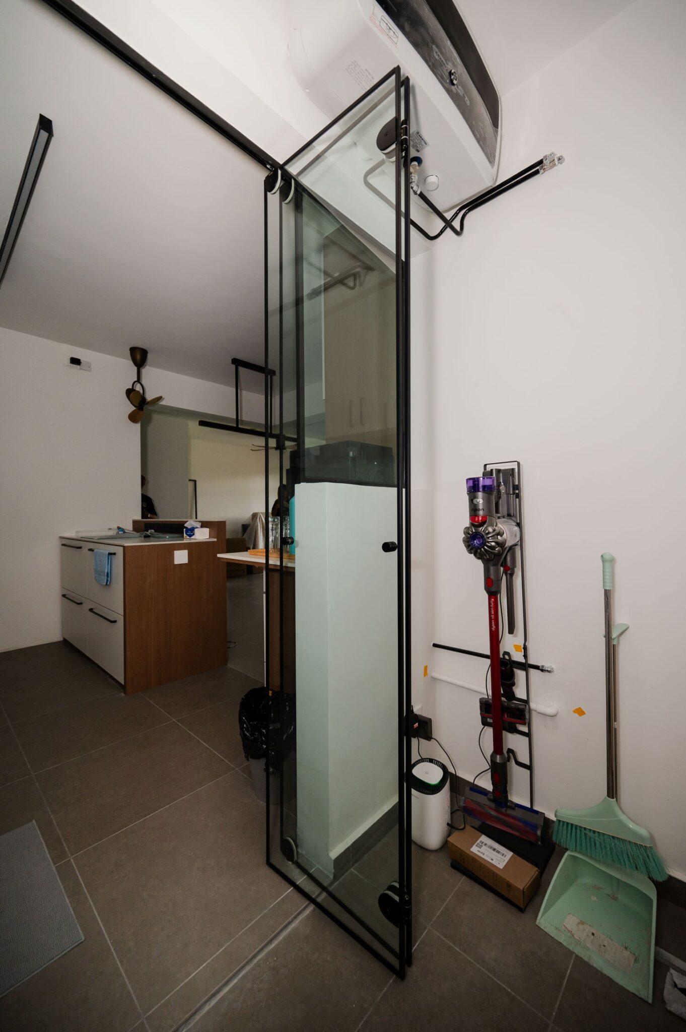 BIFOLD GLASS DOOR(4) | Service Yard Door