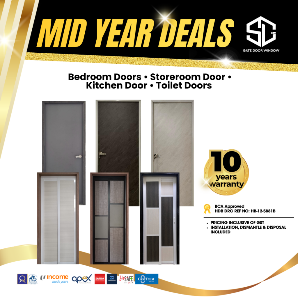 solid laminated bedroom door slide and swing door promotion 10 years warranty