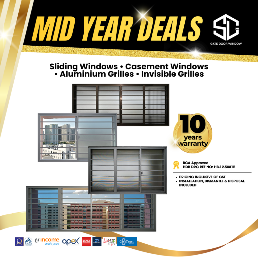 windows and grilles bundle promotion 10 years warranty