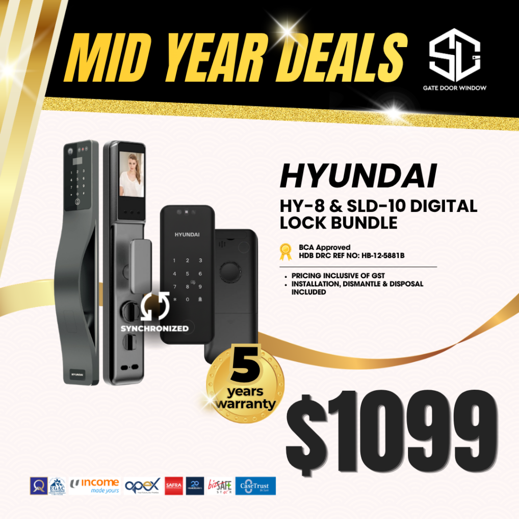 Hyundai digital lock bundle $1099 promotion 5 years warranty