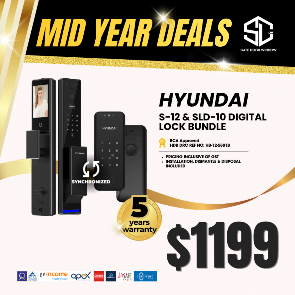 Hyundai digital lock bundle $1199 promotion 5 years warranty