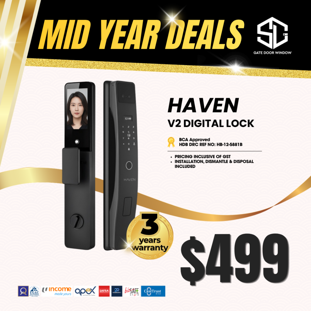 Ala Carte Haven V2 digital lock promo at $499 with 3 years warranty