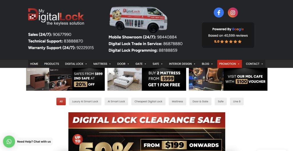 My Digital Lock HDB Door Supplier