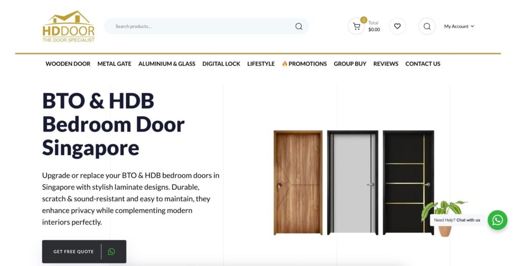HD Door HDB Door Supplier
