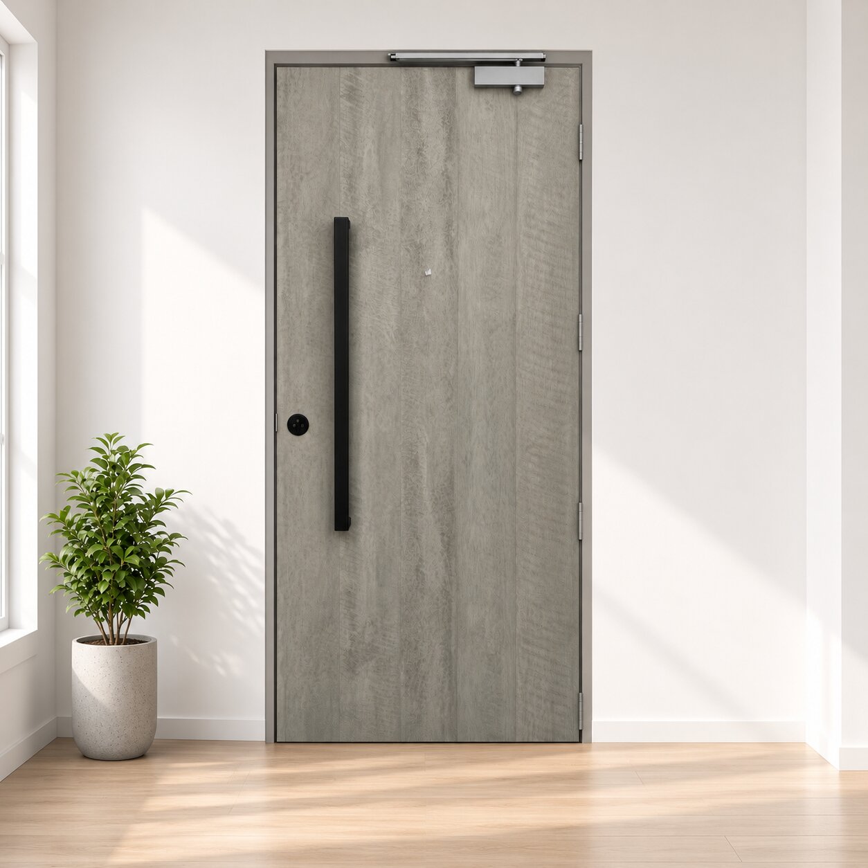 Laminate fire-rated HDB main door-D11