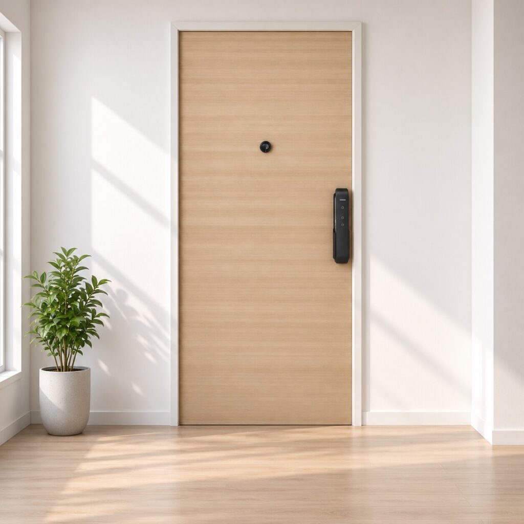Laminate main door for HDB, fire-rated-D15