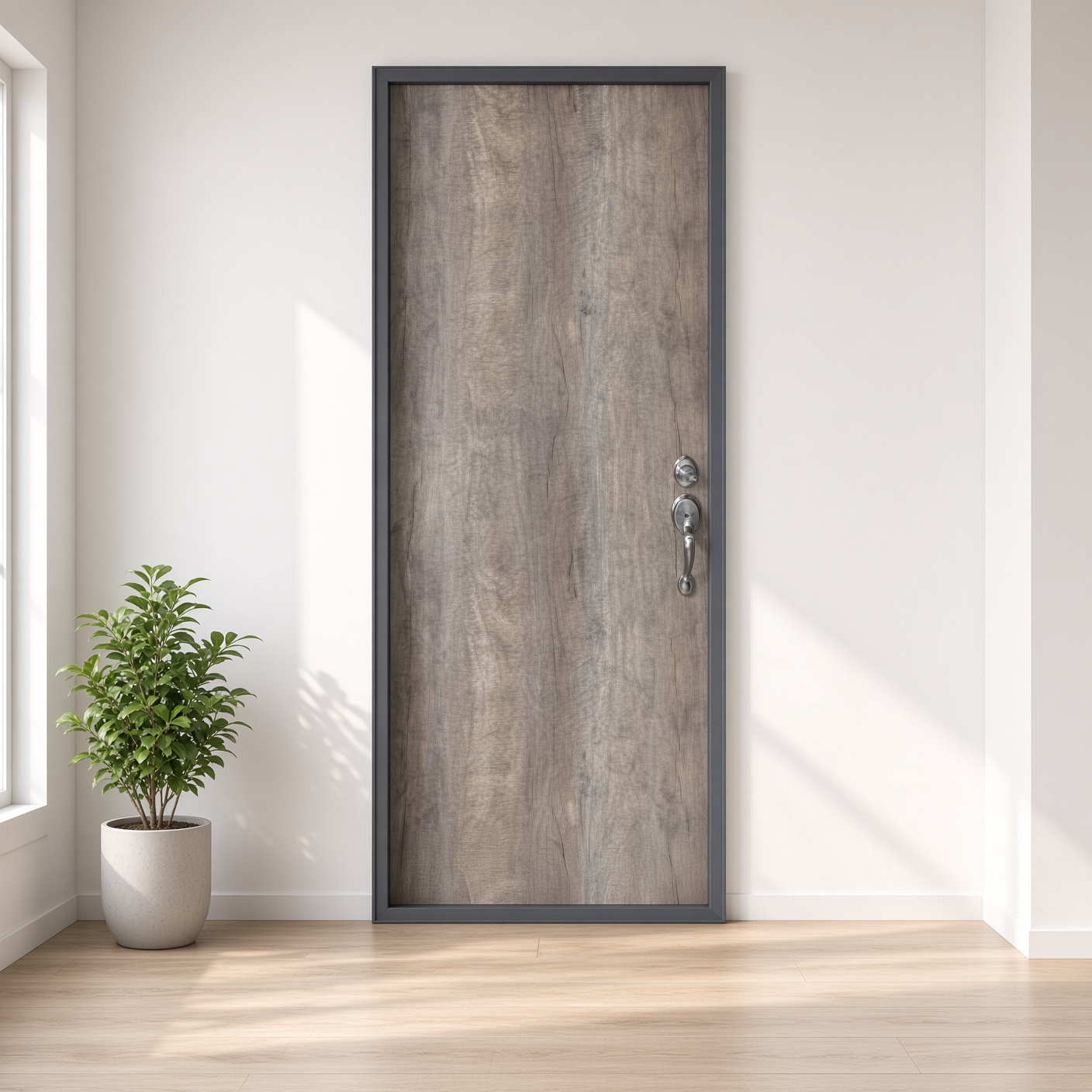 Fire-rated HDB laminate door-D2