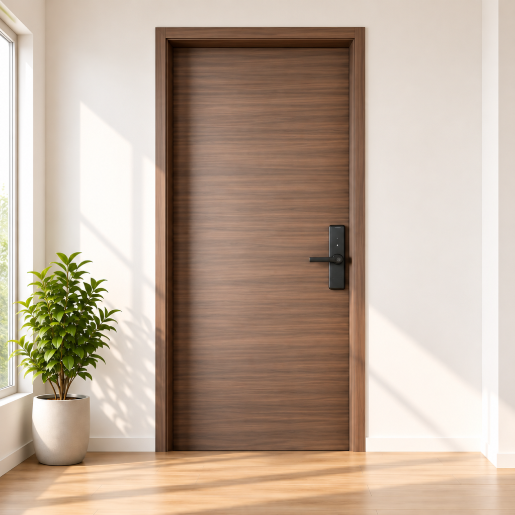 HDB main door, laminate with fire rating-D5H