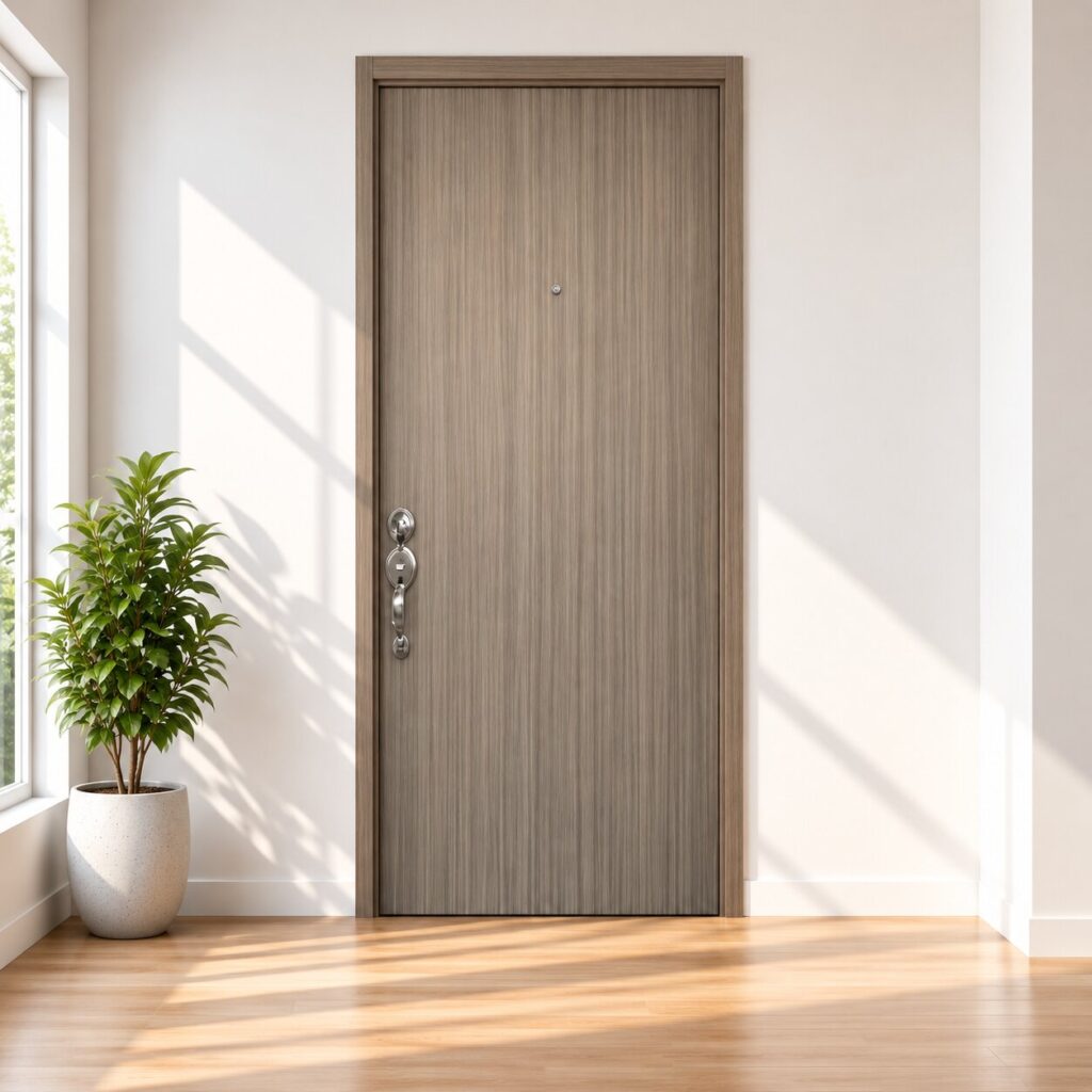 Laminate fire-rated HDB main door-D9