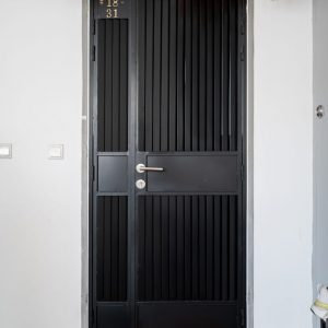 gdw black hdb gate and black door